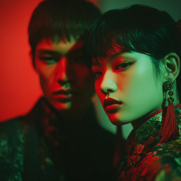 Dramatic Duo Portrait