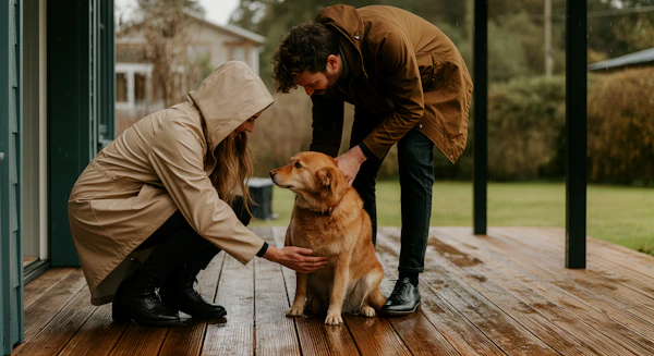 Outdoor Pet Interaction