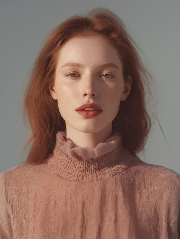 Portrait of Red-Haired Woman