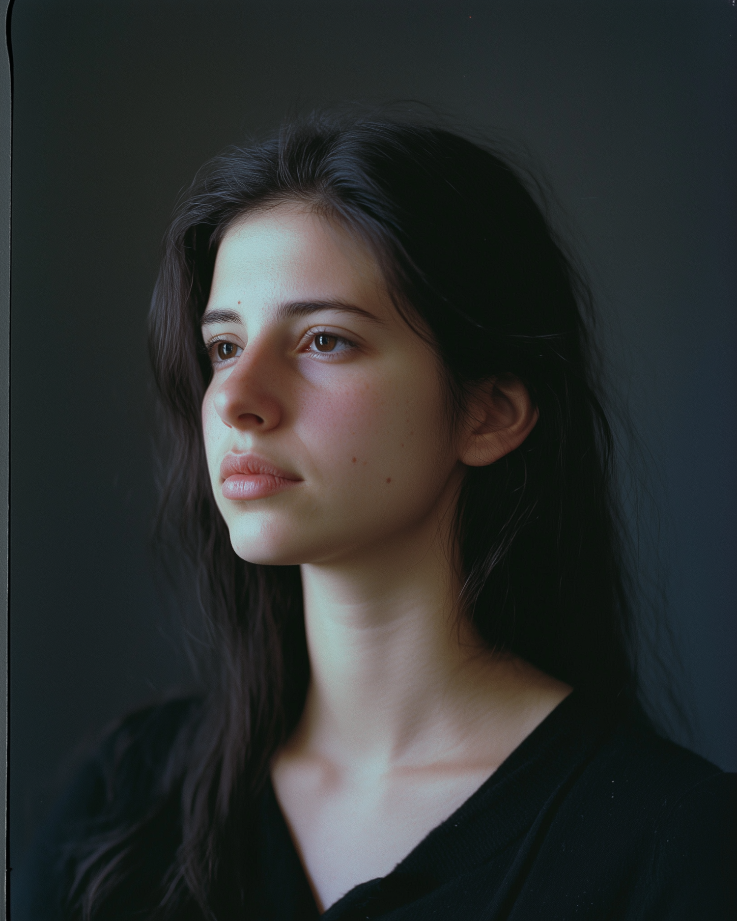 Serene Portrait of a Young Woman