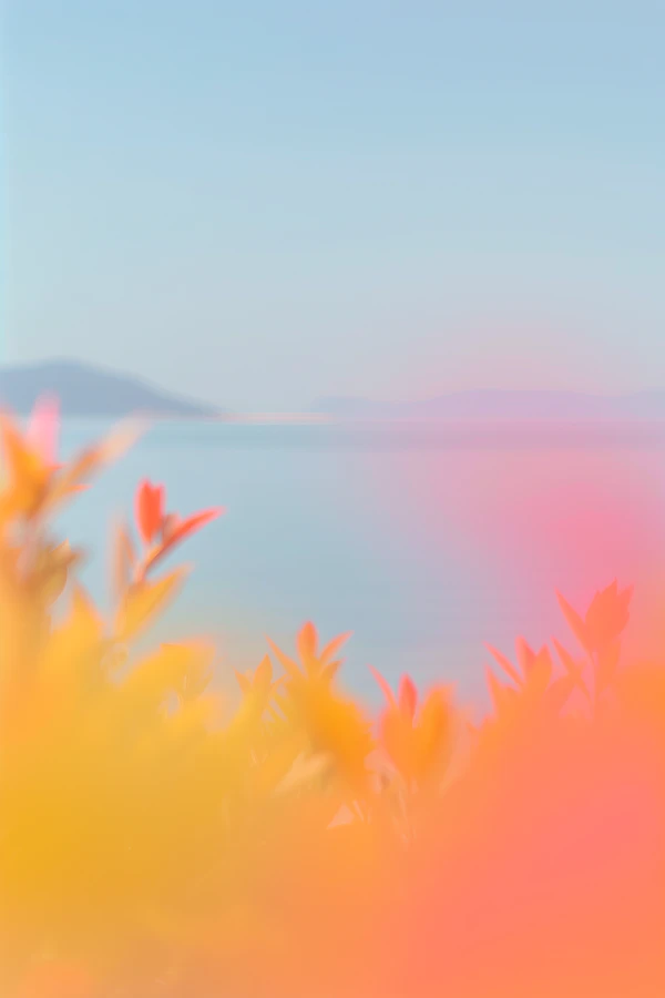 Dreamy Pastel Landscape