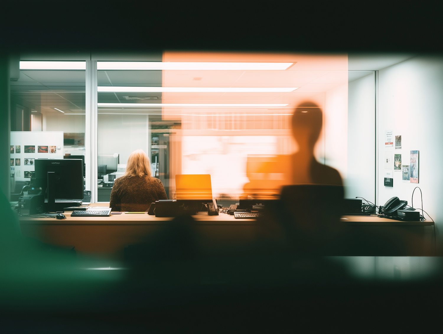 Modern Office Scene