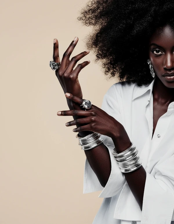 Elegant Jewelry Portrait