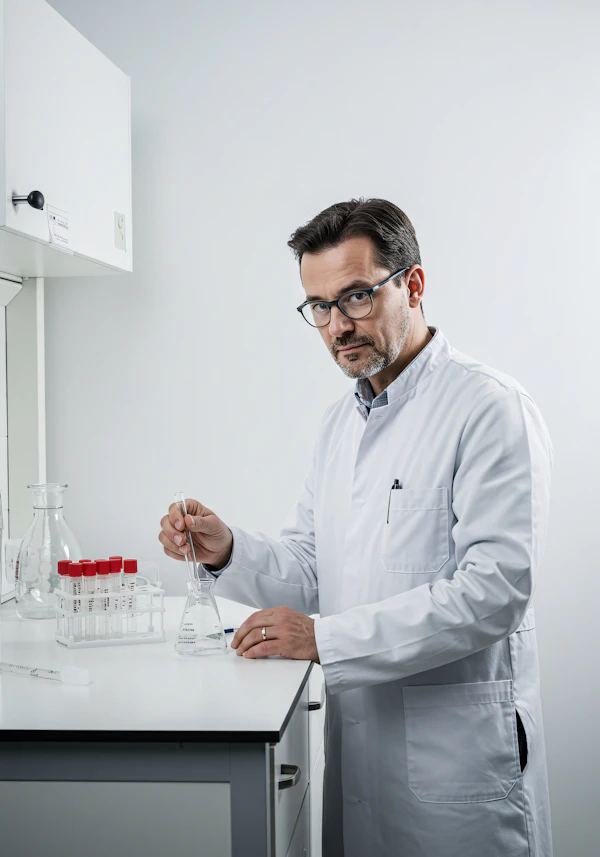 Scientist in Lab