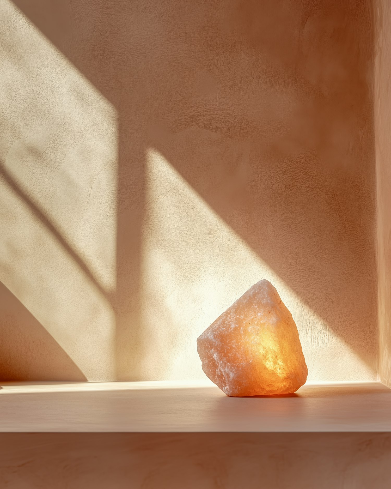 Serene Salt Lamp Glow