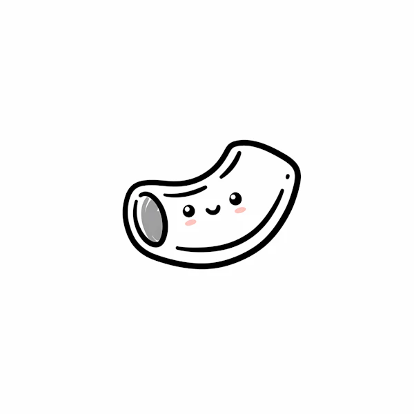 Smiling Macaroni Art