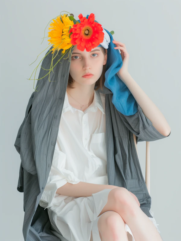 Floral Portrait Minimalism