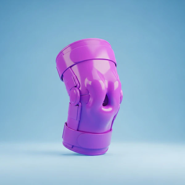 Stylized Knee Brace