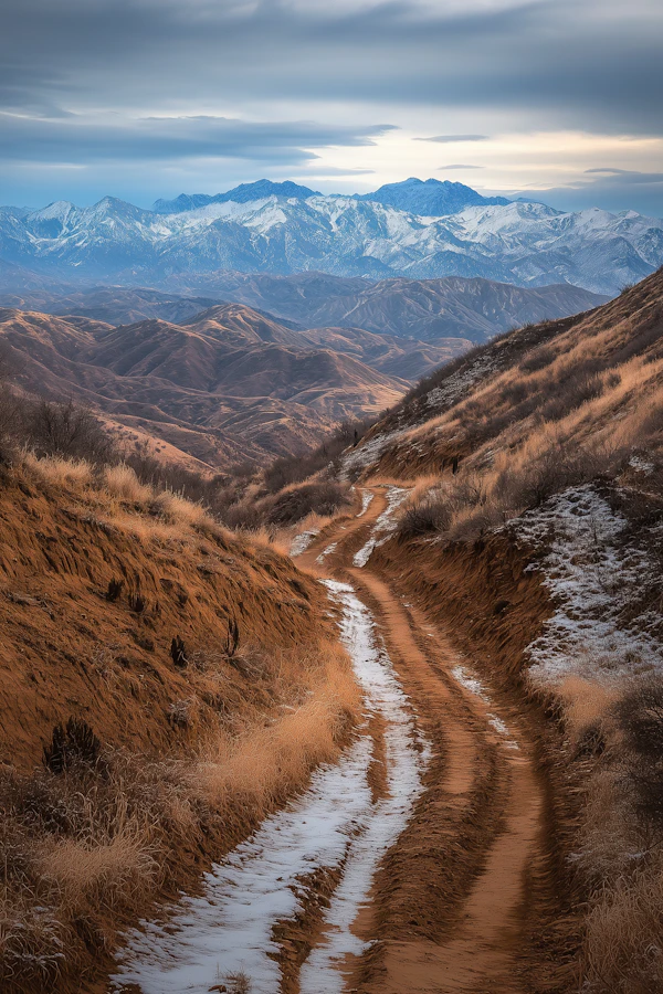 Rugged Mountain Landscape