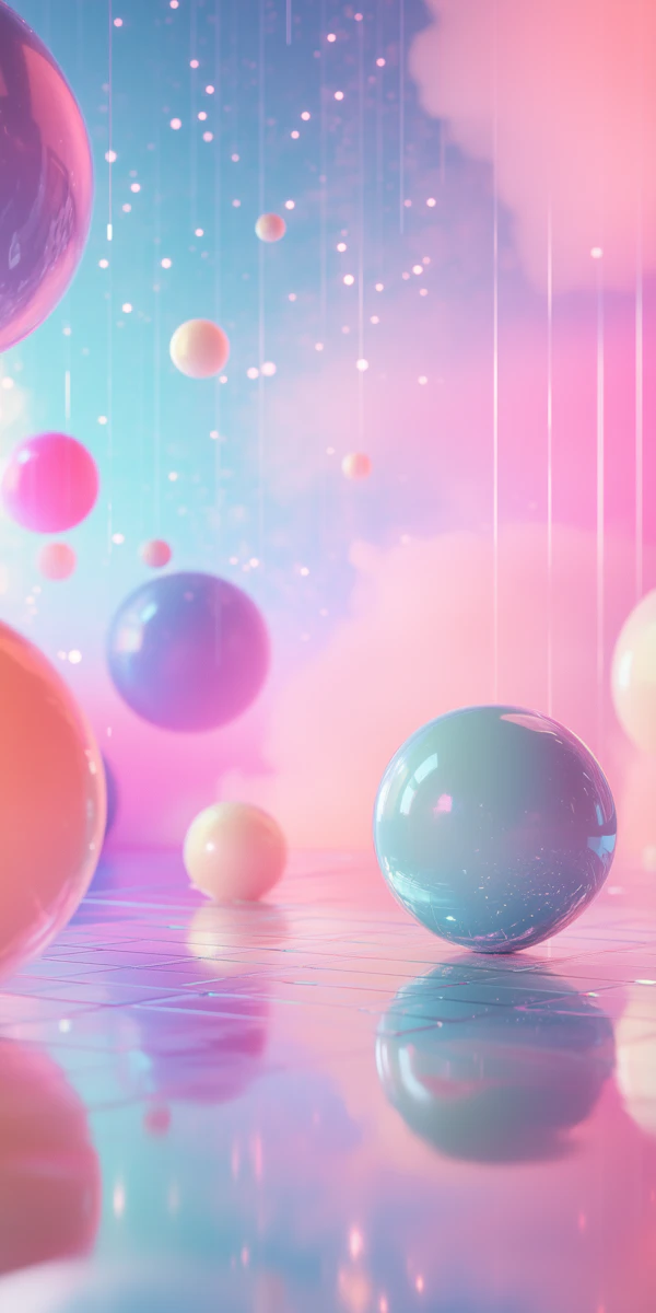 Dreamy Pastel Spheres
