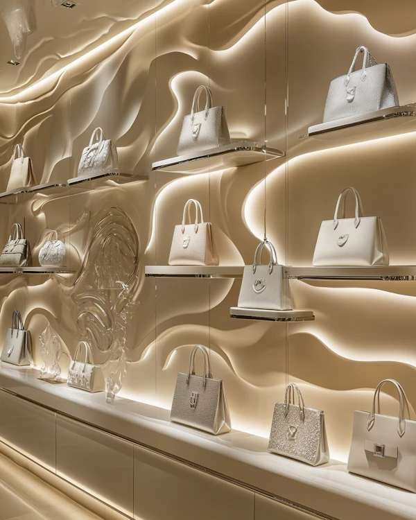Elegant Handbag Display