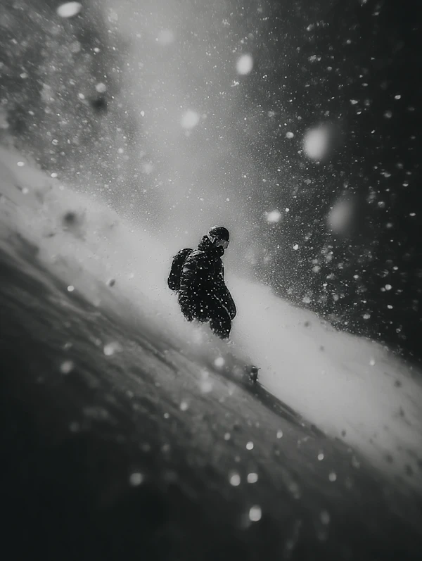 Dynamic Skiing Action
