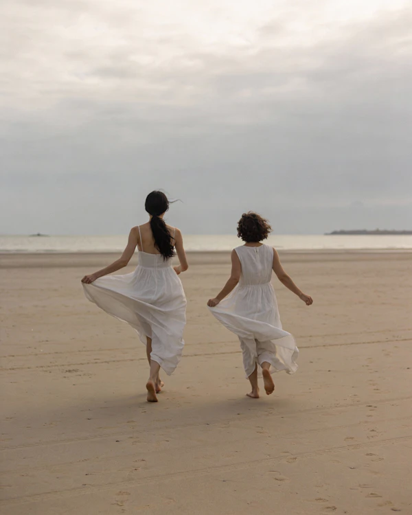 Serene Beach Walk
