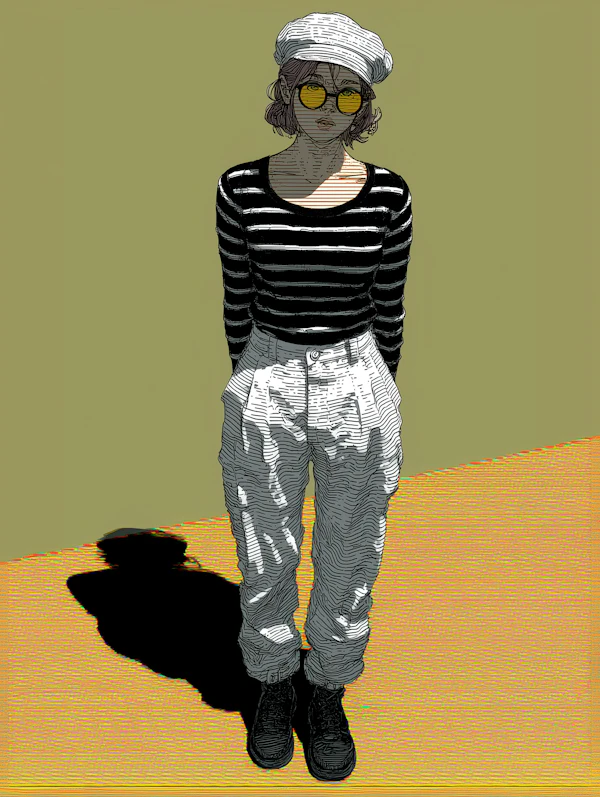 Stylized Person Illustration