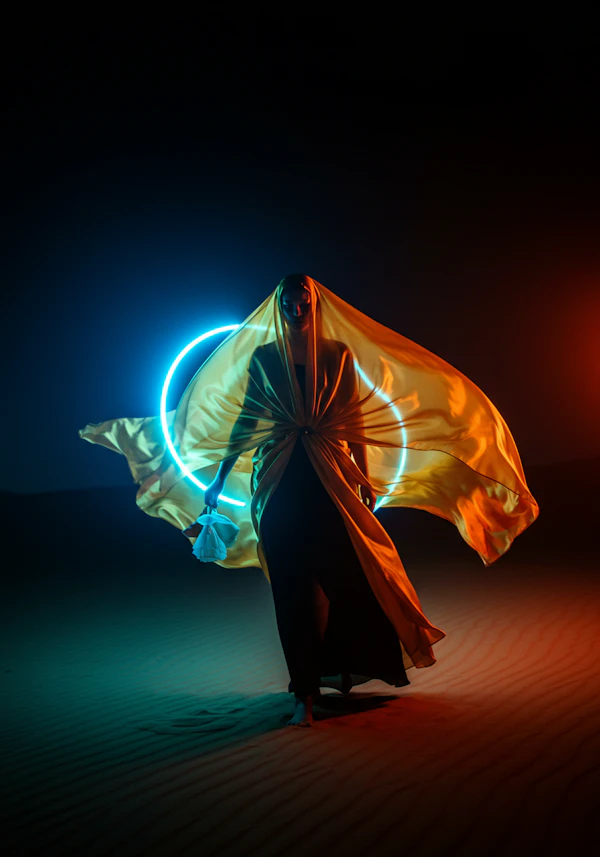 Desert Neon Portrait