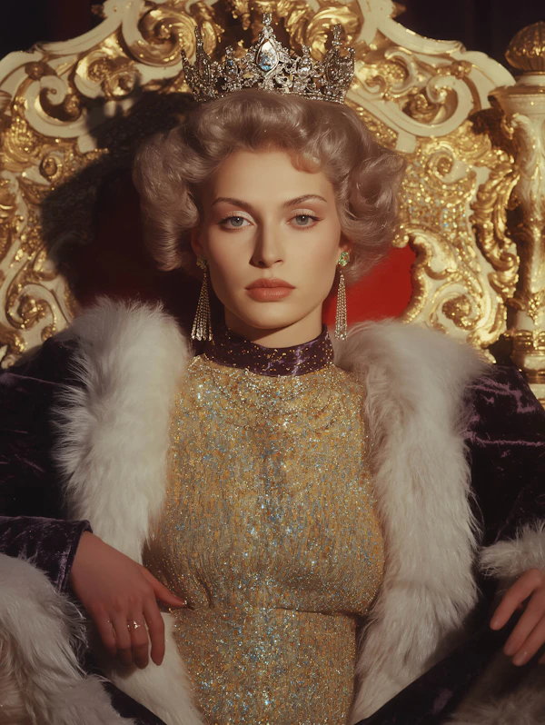 Regal Throne Portrait