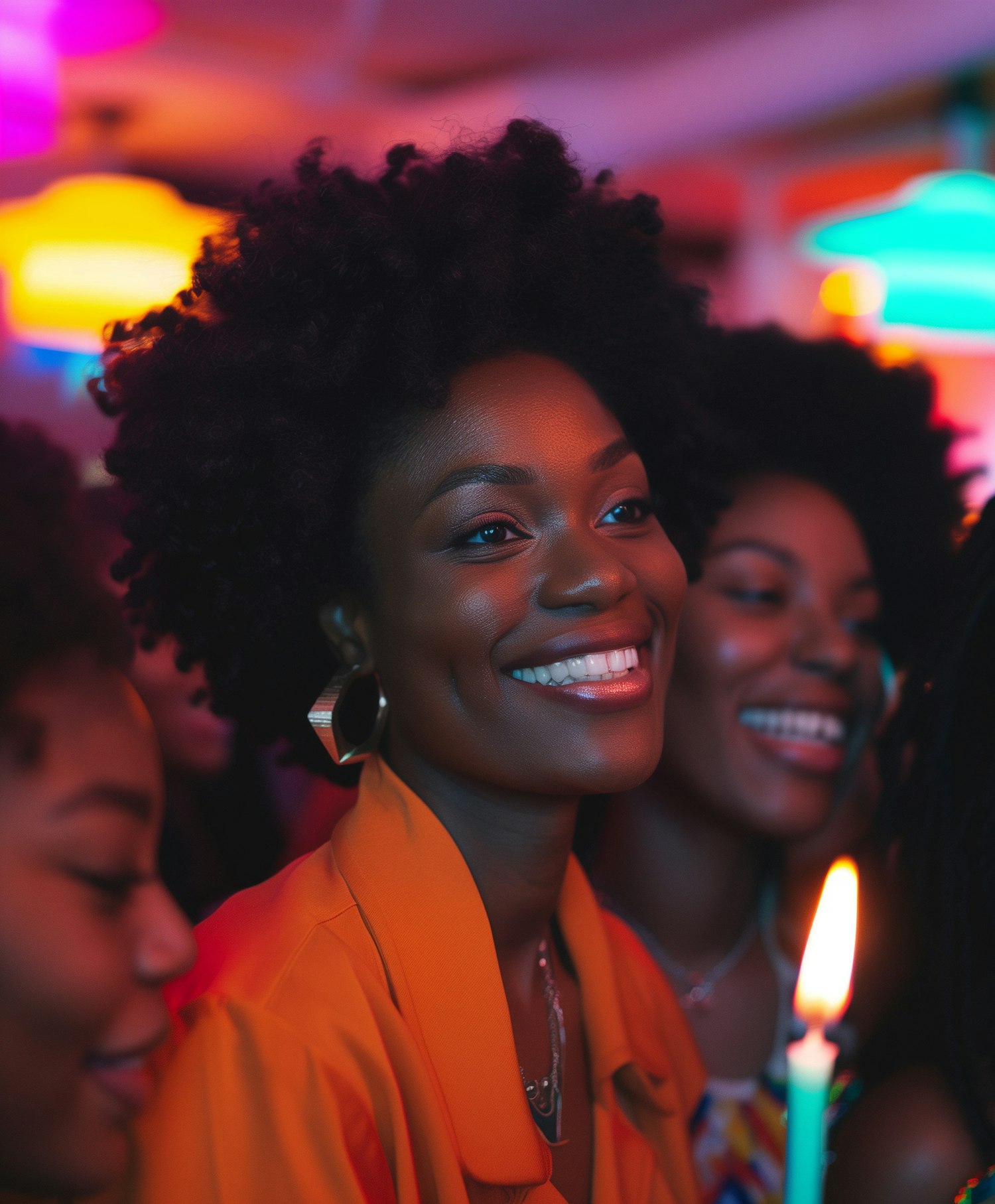 Joyful Women Celebrating