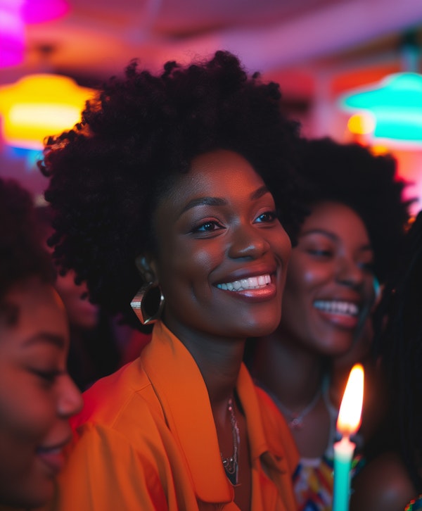 Joyful Women Celebrating