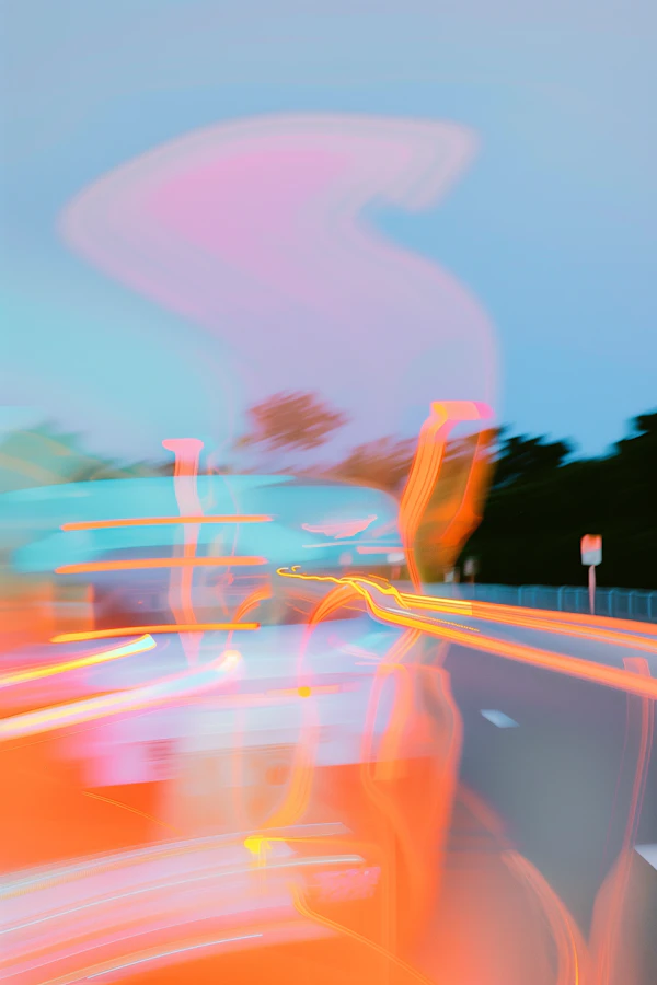 Neon Light Trails