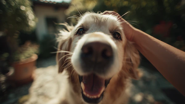 Golden Retriever Close-Up