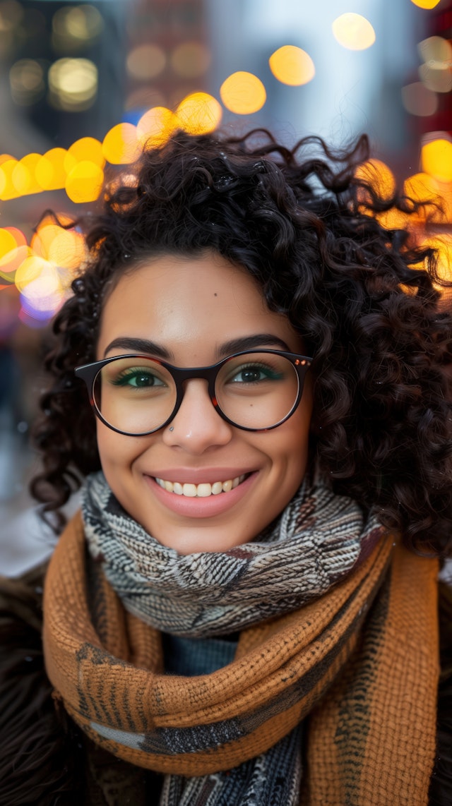 Warm Smiling Portrait