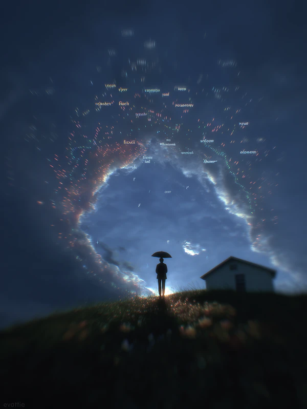 Mystical Hill Scene