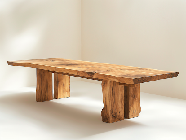 Artistic Wooden Table