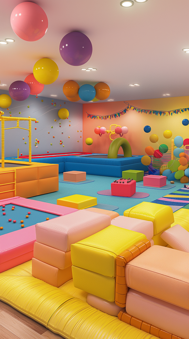 Colorful Children's Playroom