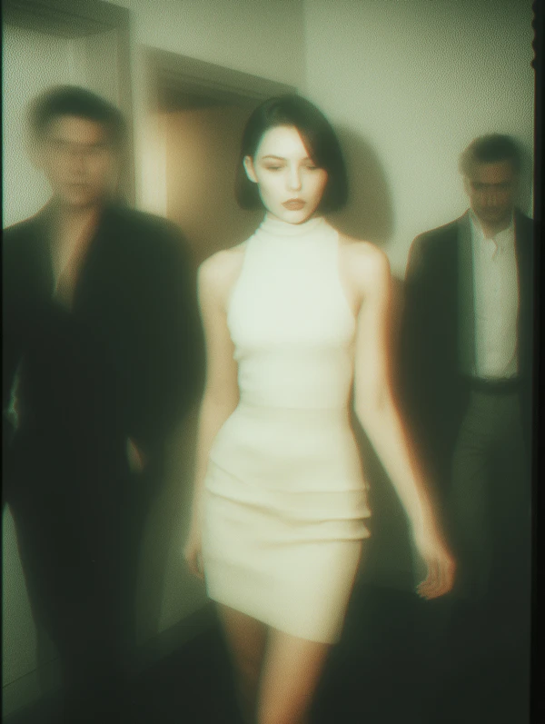 Stylized Woman Walking