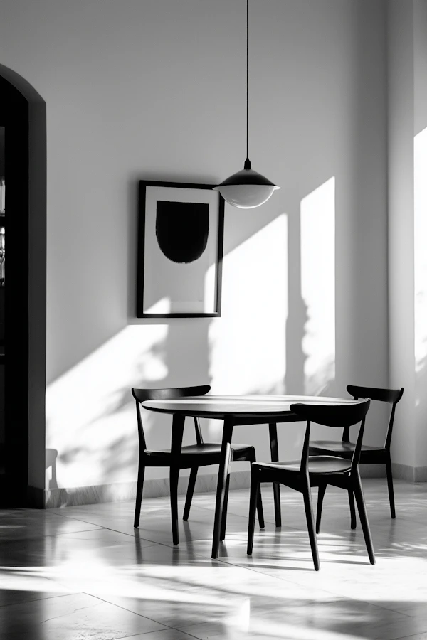 Minimalist Interior Scene