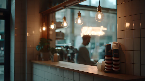 Cozy Café Interior
