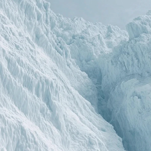 Majestic Ice Formation