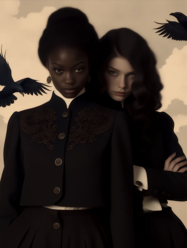 Elegant Dual Portrait