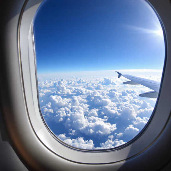 Aerial View from Plane