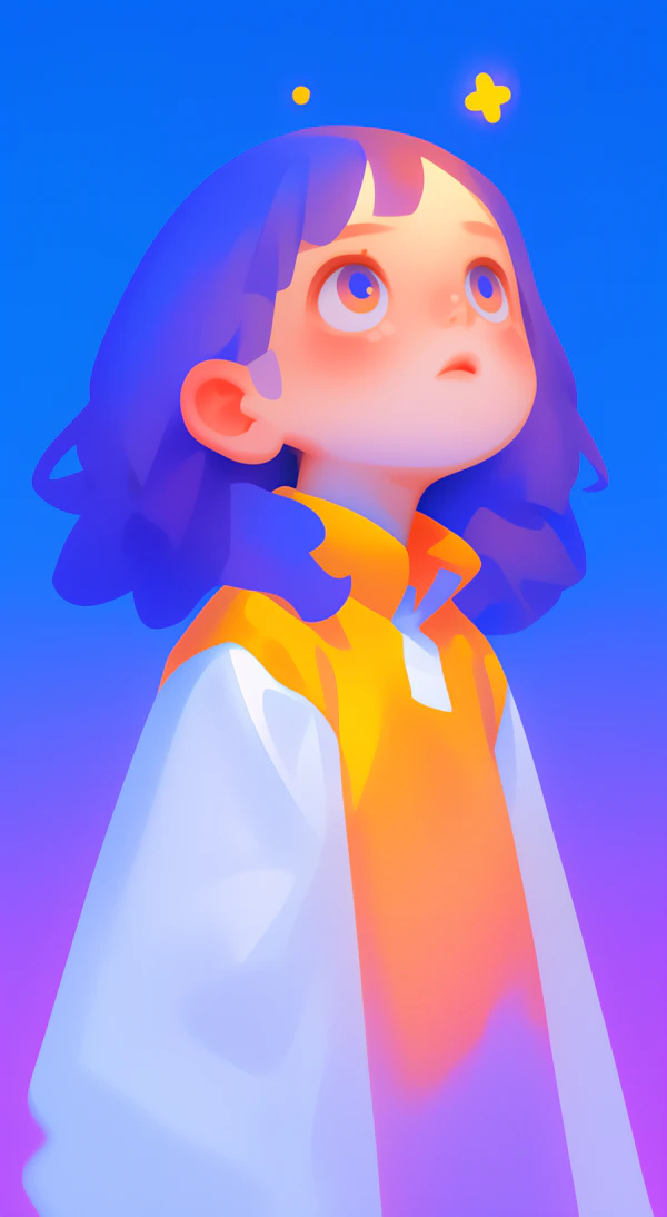 Dreamy Character Portrait