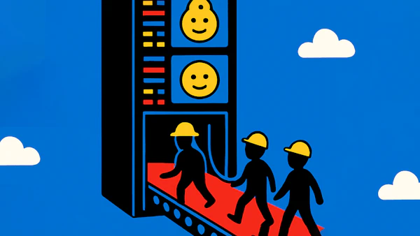 Workers on Conveyor Belt