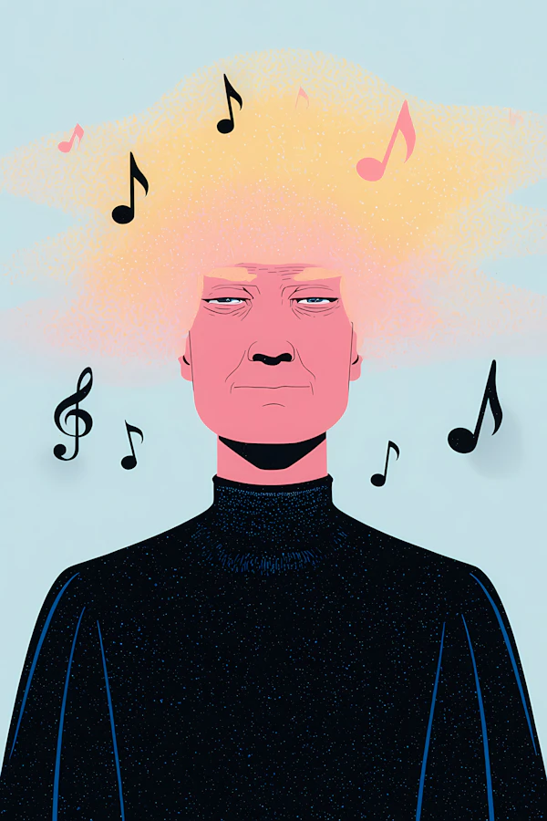 Abstract Music Portrait