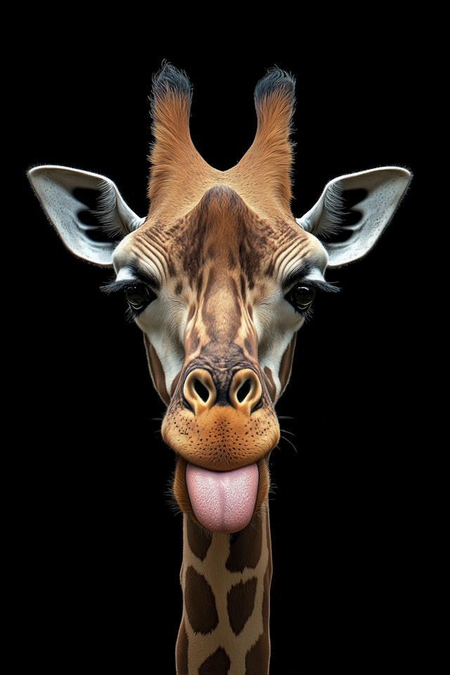 Giraffe Close-Up