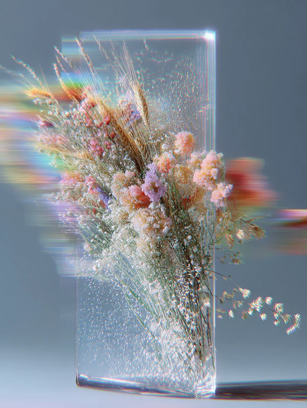 Ethereal Floral Block
