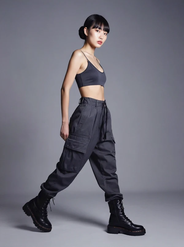 Edgy Fashion Portrait