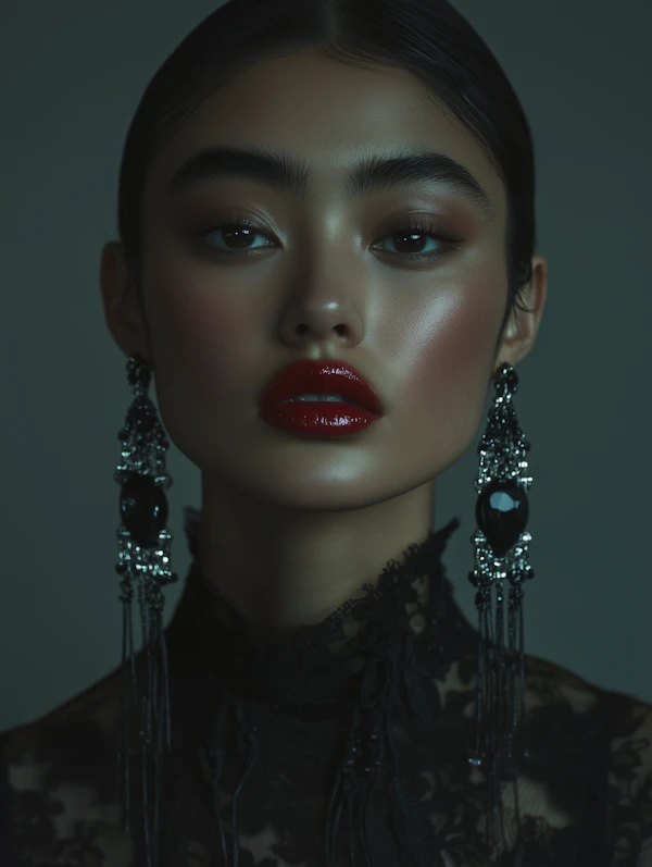 Elegant Asian Portrait