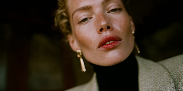 Freckled Portrait