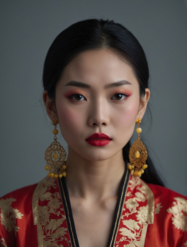 Traditional Elegance Portrait