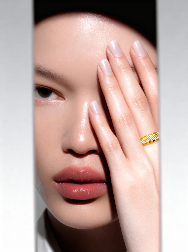 Elegant Portrait Close-Up