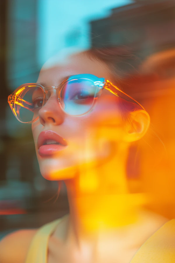 Dreamy Portrait Close-Up