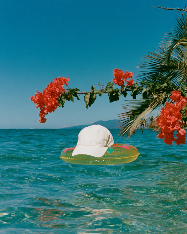 Tropical Paradise Scene