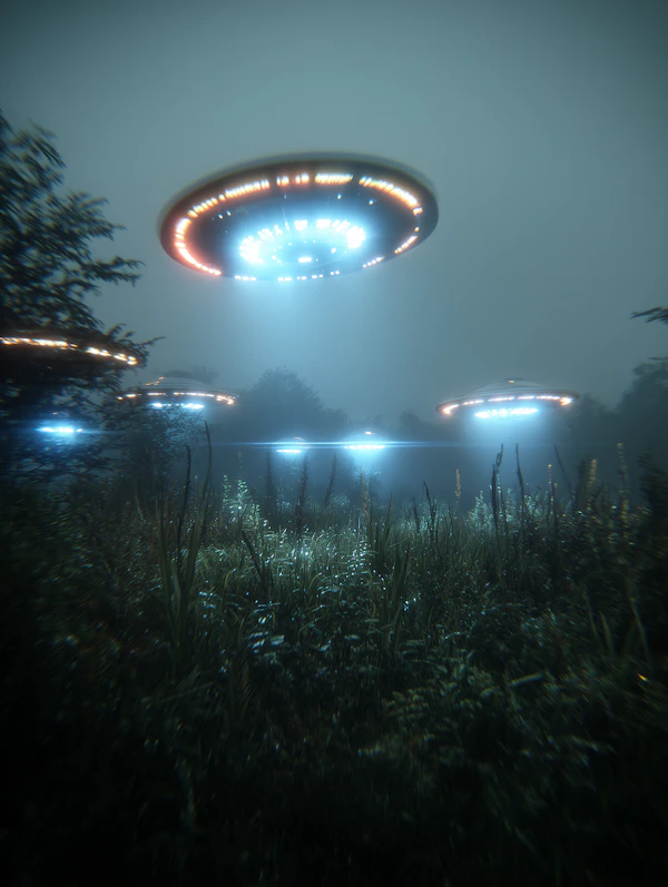 Misty UFO Encounter