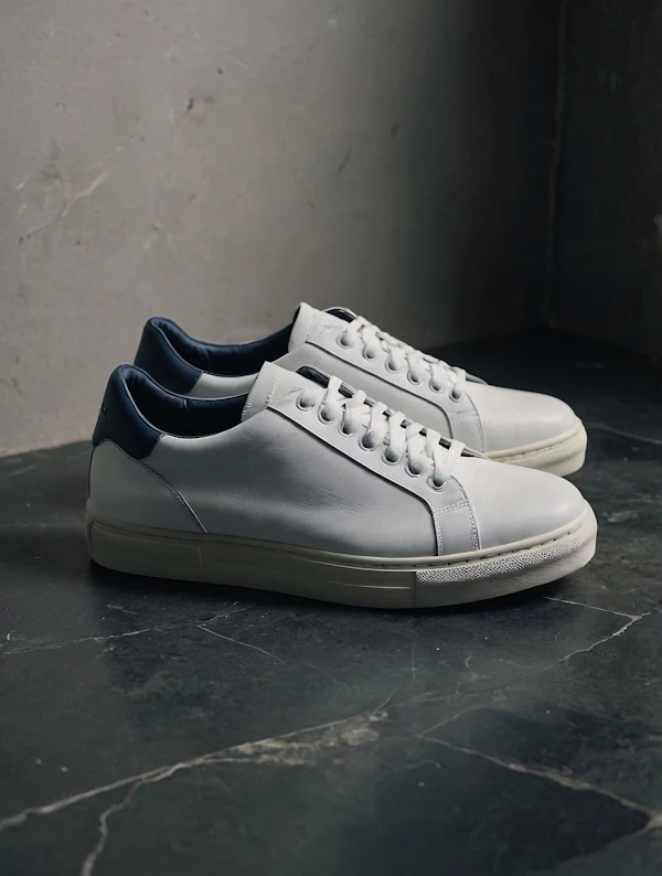 Minimalist White Sneakers