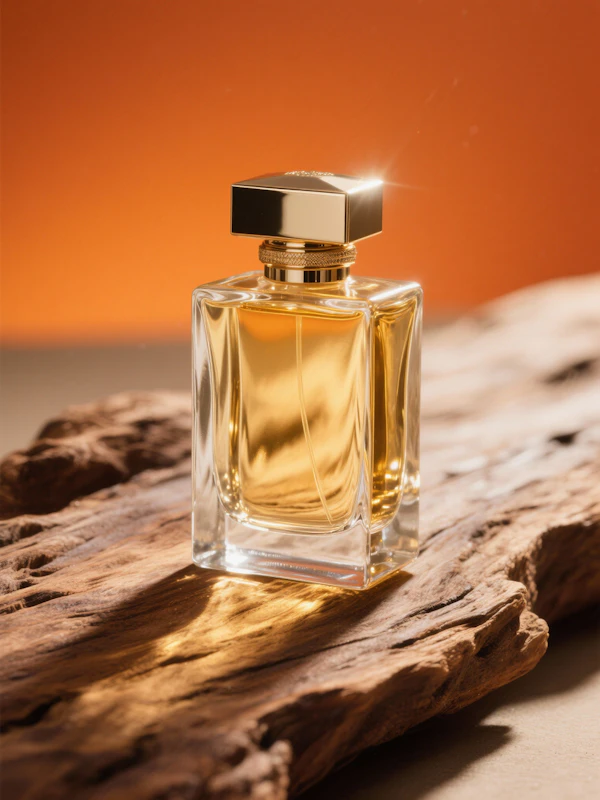 Elegant Perfume Display