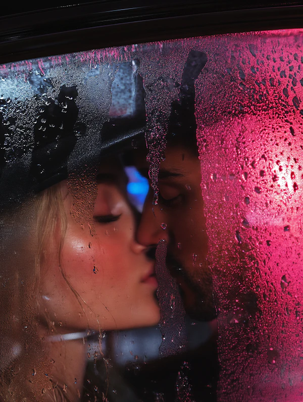 Romantic Car Moment